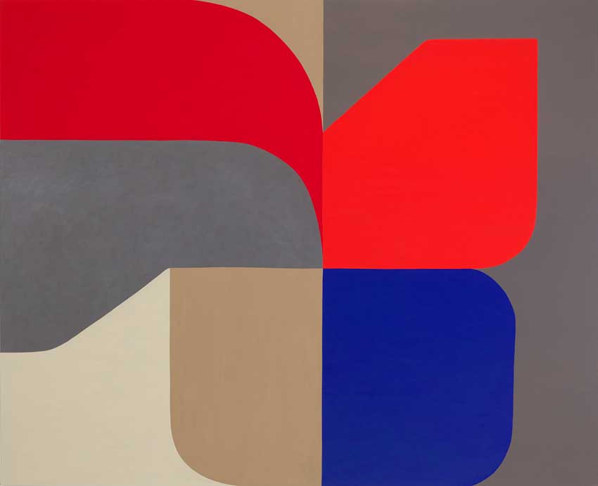 Two Reds One Blue by Stephen Ormandy 
