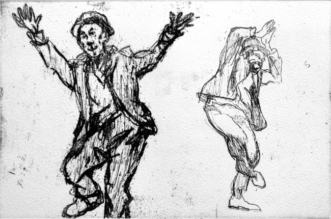 Dancing for Godot (Gogo and Didi) by Nicholas Harding 