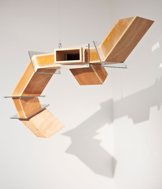 Lux ductor (suspended) by Peter Vandermark 