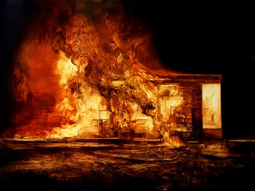 Burning House (Study 3) Gardiner