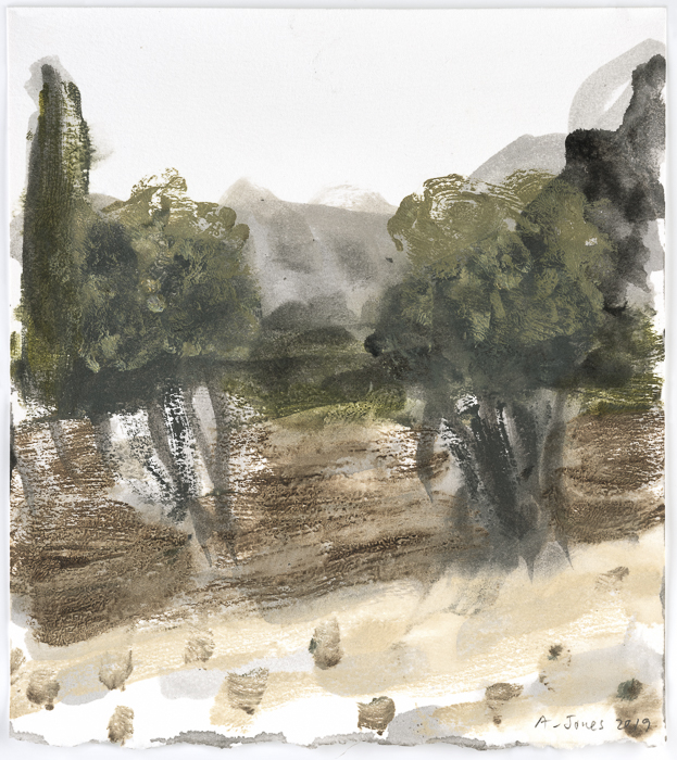Monotype Study 9 (Provence, France) by Alan D Jones 