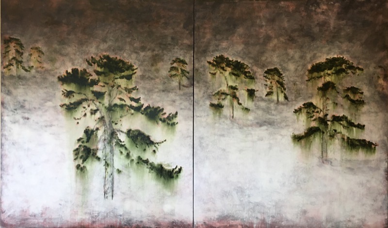 Broken Pines II by Tim Summerton 