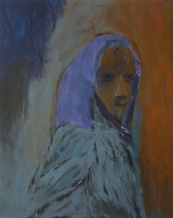 Untitled (Figure - purple hood) Lee