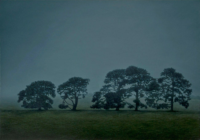 Old Pines Silhouette by Kathryn Ryan at Olsen Gallery