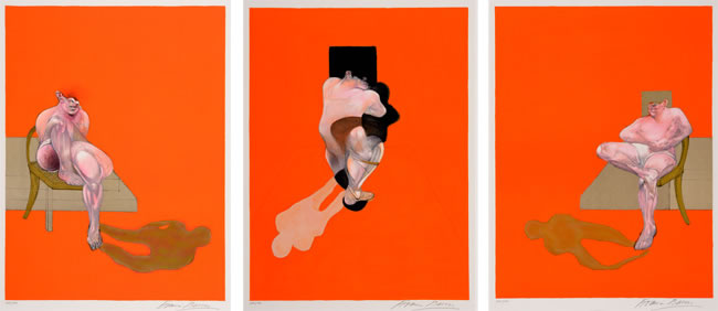 2nd Version of Triptych by Francis Bacon at Olsen Gallery