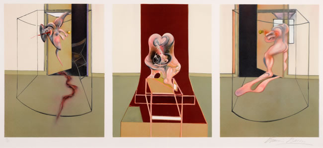 Triptych by Francis Bacon at Olsen Gallery