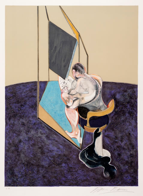 Seated Figure by Francis Bacon at Olsen Gallery