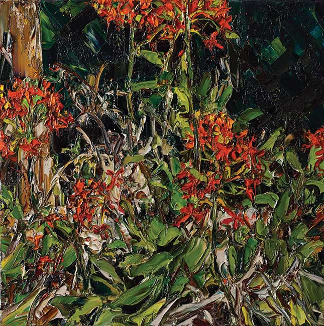 Swamp Lily (with glory lilies) by Nicholas Harding at Olsen Gallery