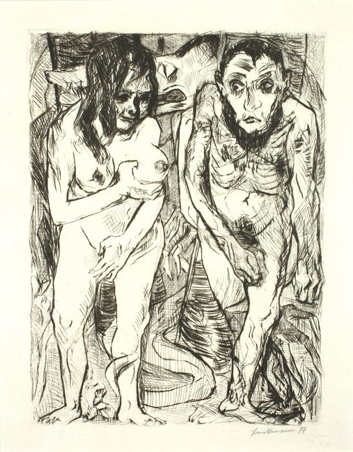 Adam and Eva (Adam and Eve) Beckmann