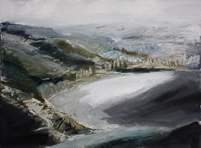 Study for south easterly over Channel by Caroline Rannersberger at Olsen Gallery