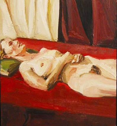 Nude Sleeping II by Robert Malherbe at Olsen Gallery
