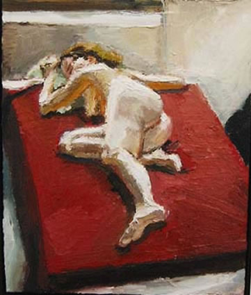 Reclining Nude by Robert Malherbe at Olsen Gallery