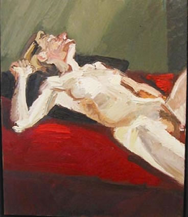 Sleeping Nude by Robert Malherbe at Olsen Gallery
