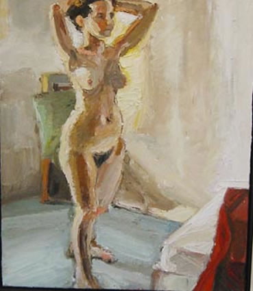 Studio Nude II by Robert Malherbe at Olsen Gallery
