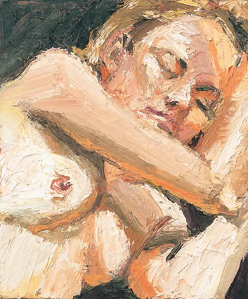 Standing Nude by Robert Malherbe at Olsen Gallery
