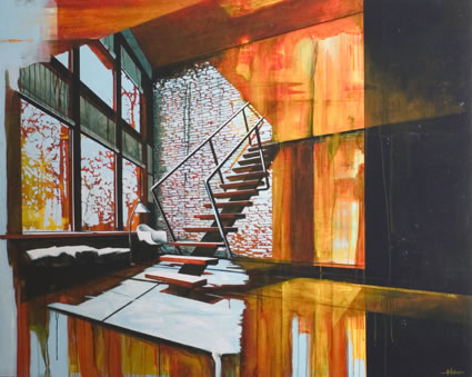 Orange Staircase Copy Davies