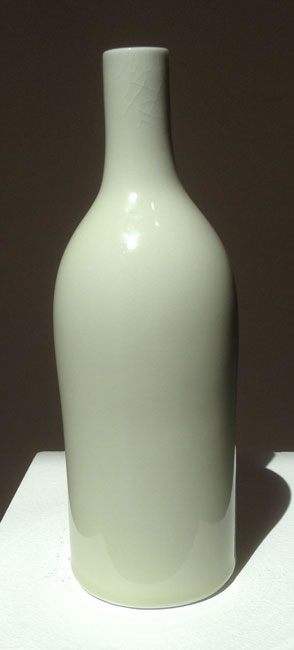Tall beaker by Gwyn Hanssen Pigott at Olsen Gallery