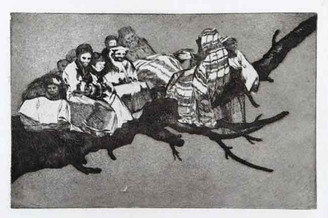 Andarse por las ramas (To go amongst the branches) Goya
