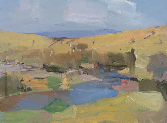Sketch (Goobarrandra River) 2014 no.2 Langlois