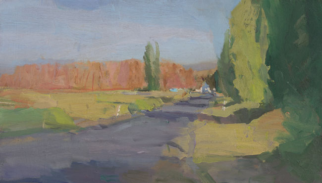 Sketch (Little River Road) 2014 no 1 Langlois