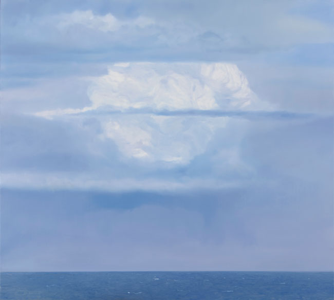 Weather system (Tasman Sea) no.6 by Chris Langlois at Olsen Gallery