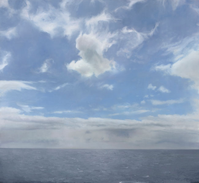 Weather system (Tasman Sea) no.14 by Chris Langlois at Olsen Gallery