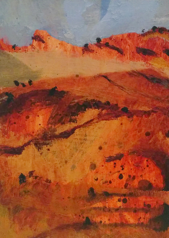 Outback study IV by Luke Sciberras at Olsen Gallery