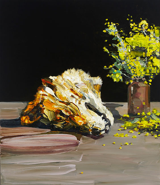 Hung Galah by Guy Maestri at Olsen Gallery