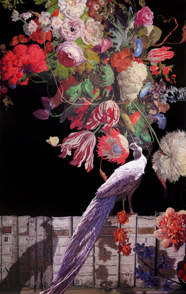Elisus Fleurs I by James McGrath at Olsen Gallery