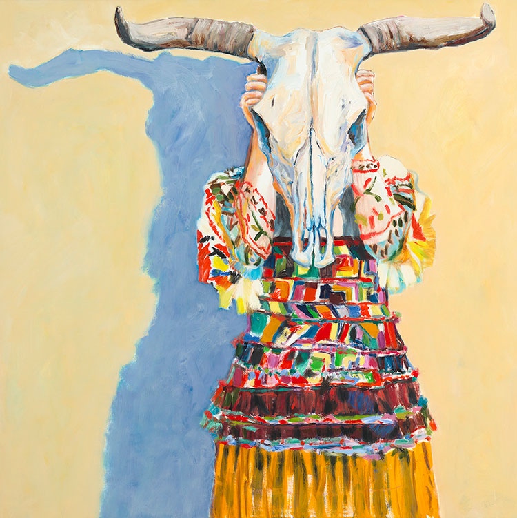 Frontier Horsewoman by Jo Bertini at Olsen Gallery