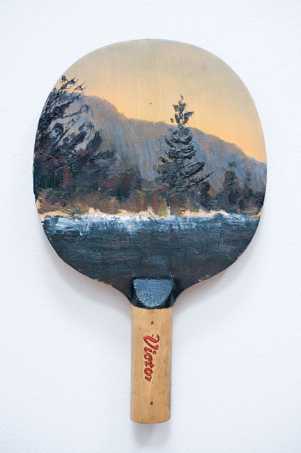 Ping pong landscape 1 by Paul Ryan at Olsen Gallery