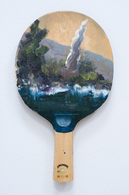 Ping pong landscape 6 by Paul Ryan at Olsen Gallery