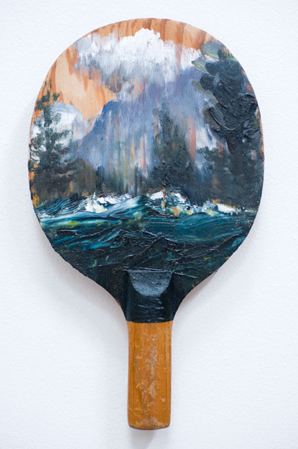 Ping pong landscape 7 by Paul Ryan at Olsen Gallery