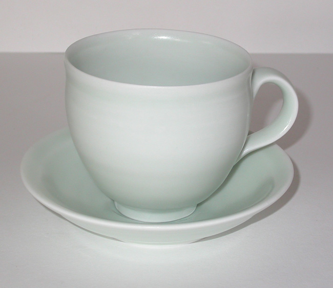 Two cups and saucers French