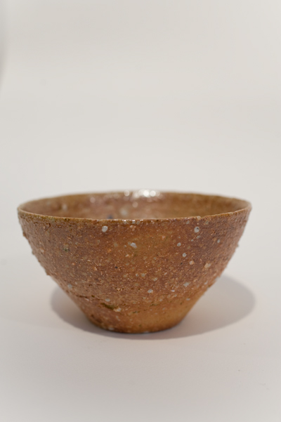 Unglazed rocky bowl (Shigaraki, Japan) Pigott