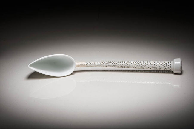 Large spoon with pierced handle I Venables