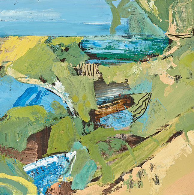 Study for Headland, Bruny Island by Luke Sciberras at Olsen Gallery