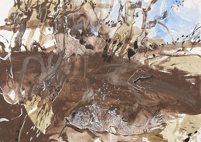 Darling River (paaka) by Luke Sciberras at Olsen Gallery