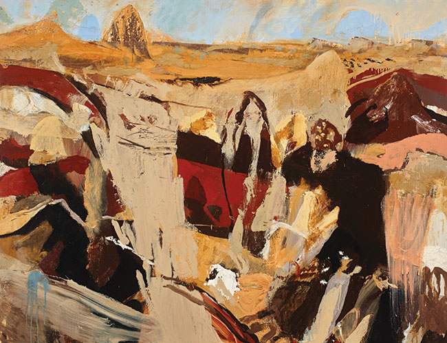 Up Shit Creek, Gallipoli by Luke Sciberras at Olsen Gallery