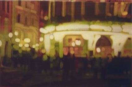 Katoomba Nightlife by Fiona Greenhill at Olsen Gallery