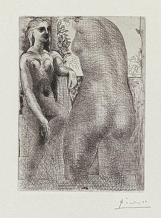 Trois femmes nues pres d'une Fenetre by Pablo Picasso at Olsen Gallery
