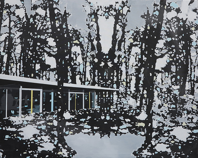 Modern, Mirror, Horizontal by Paul Davies at Olsen Gallery