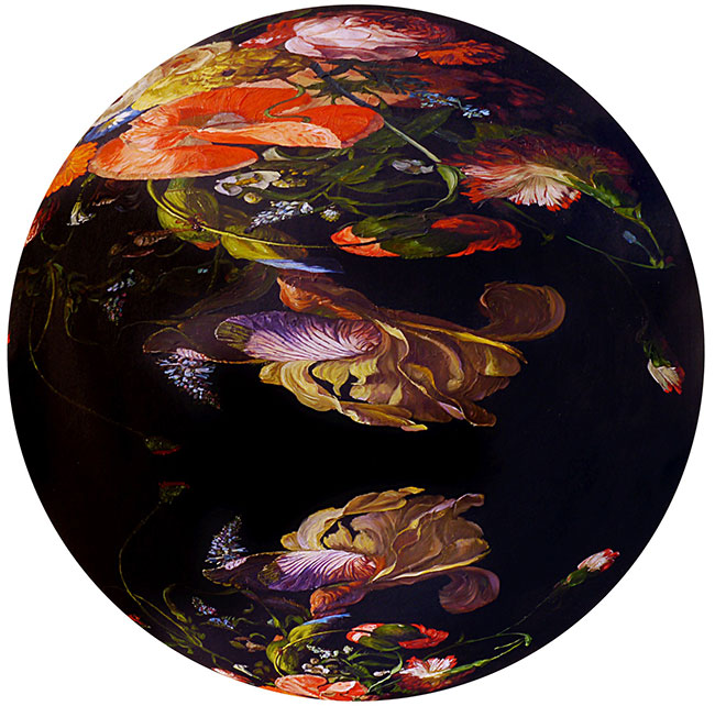 Ocular Fleurs VII by James McGrath at Olsen Gallery
