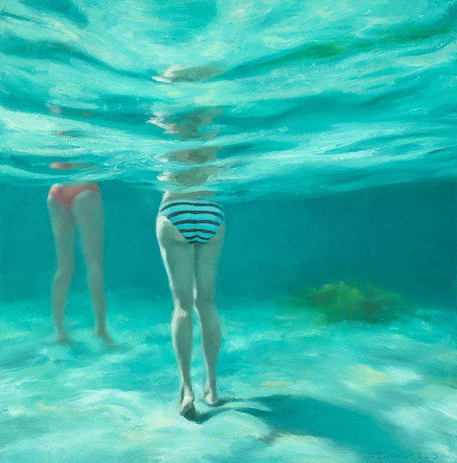 Underwater Love III by   at Olsen Gallery