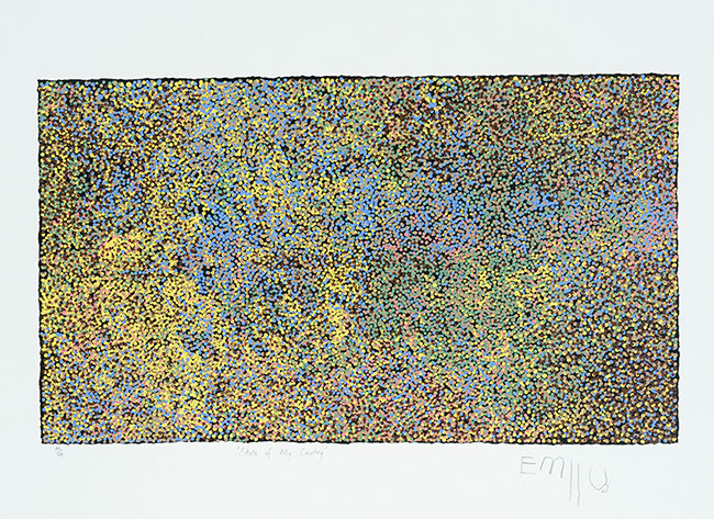 Anooralya by Emily Kame Kngwarreye at Olsen Gallery