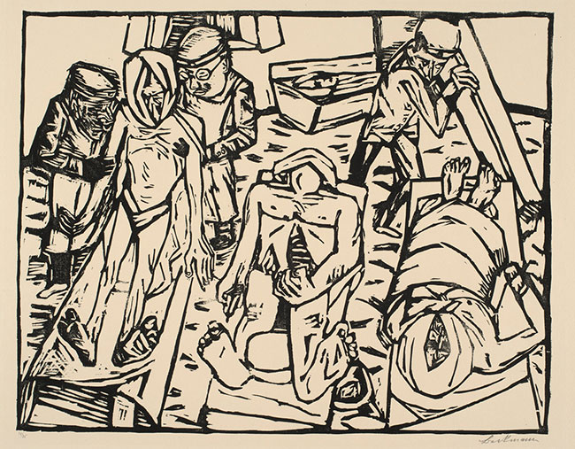 Kreuzabnahme (Descent from the Cross) by Max Beckmann at Olsen Gallery