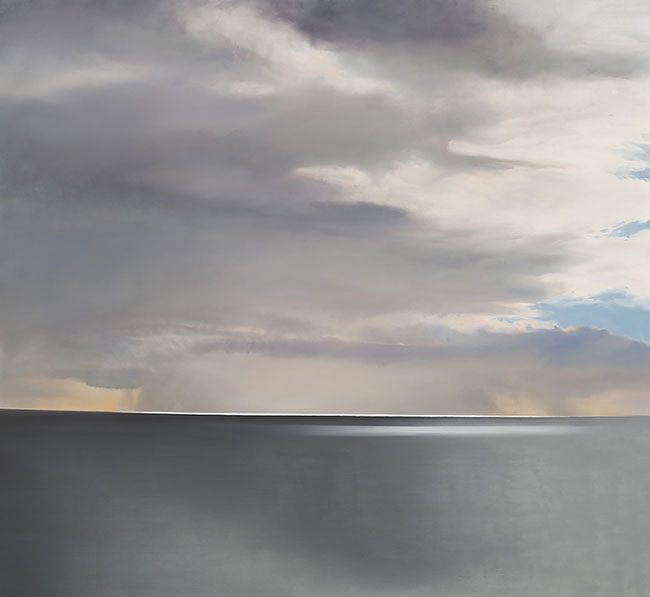 Weather System (Tasman Sea) no. 37 by Chris Langlois at Olsen Gallery