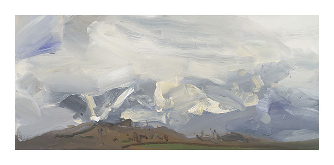 Sketch (Monaro Range) No. 1 by Chris Langlois at Olsen Gallery