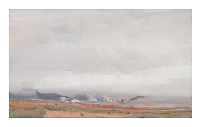 Sketch (Monaro Range) No. 5 by Chris Langlois at Olsen Gallery