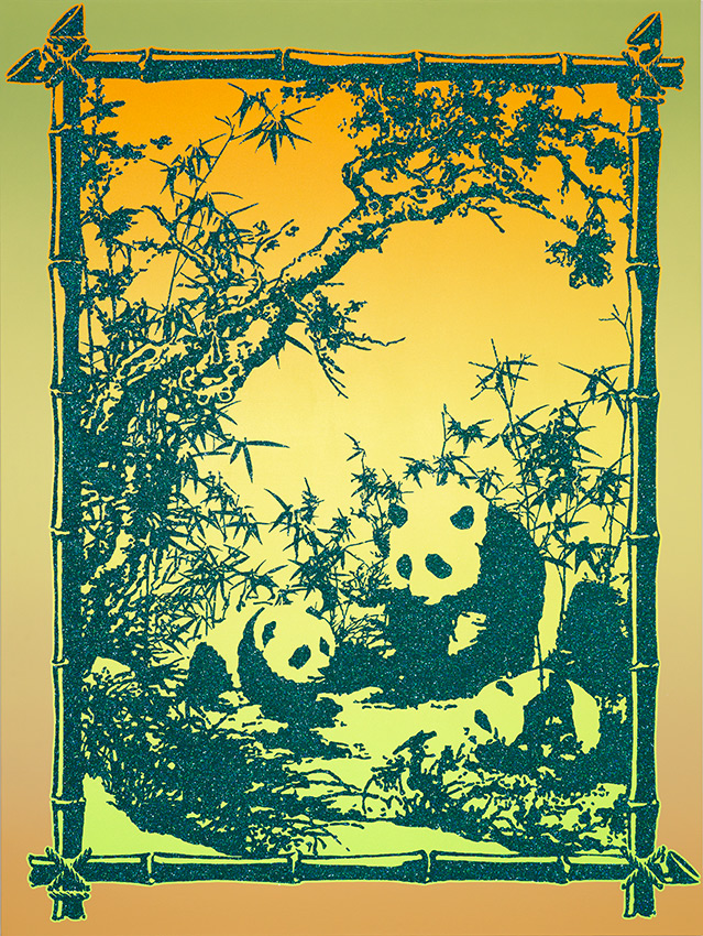 Panda Allegory (Python) by Rob Pruitt at Olsen Gallery
